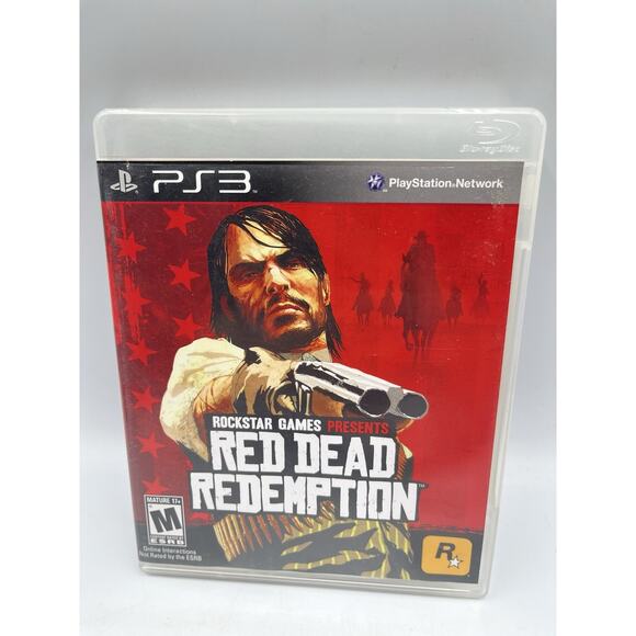 Red Dead Redemption (Sony PlayStation 3, PS3, 2010) CIB W/ Map & Manual Tested - Picture 1 of 14